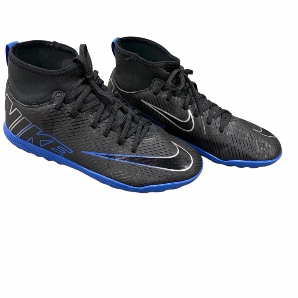 Nike Air Zoom Mercurial Superfly 9 Club TF Shadow Black/Hyper Royal Kids Cleats
